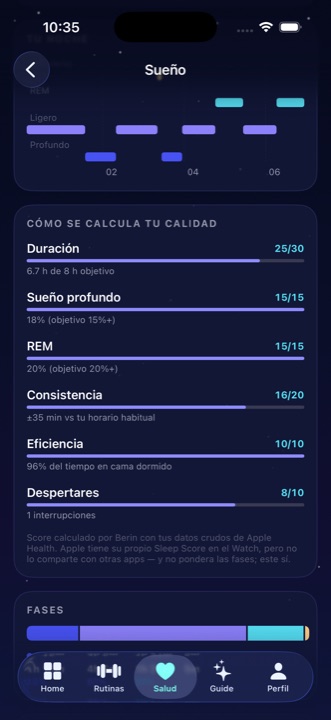 Entendé tu descanso.