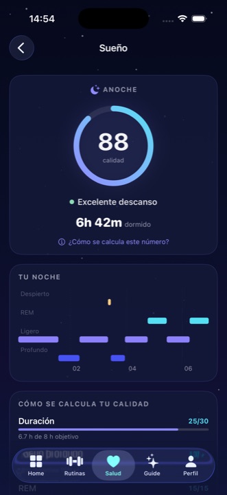Entendé tu descanso.